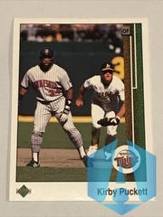 1989 Kirby Puckett Topps Upper Deck Baseball #376 Minnesota Twins